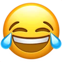 😂-Big Emoji Bazzastyle, Telegram Sticker