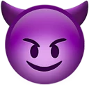 😈-Big Emoji Bazzastyle, Telegram Sticker