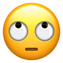🙄-Big Emoji Bazzastyle, Telegram Sticker