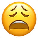 😩-Big Emoji Bazzastyle, Telegram Sticker