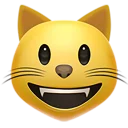 😺-Big Emoji Bazzastyle, Telegram Sticker