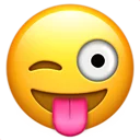 😜-Big Emoji Bazzastyle, Telegram Sticker