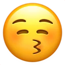 😚-Big Emoji Bazzastyle, Telegram Sticker