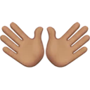 👐-Big Emoji Bazzastyle, Telegram Sticker