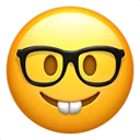 🤓-Big Emoji Bazzastyle, Telegram Sticker