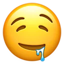 🤤-Big Emoji Bazzastyle, Telegram Sticker