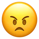 😠-Big Emoji Bazzastyle, Telegram Sticker