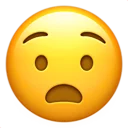 😧-Big Emoji Bazzastyle, Telegram Sticker