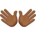 👐-Big Emoji Bazzastyle, Telegram Sticker