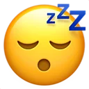 😴-Big Emoji Bazzastyle, Telegram Sticker