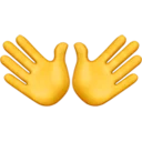 👐-Big Emoji Bazzastyle, Telegram Sticker