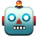 🤖-Big Emoji Bazzastyle, Telegram Sticker