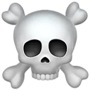 ☠-Big Emoji Bazzastyle, Telegram Sticker