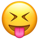 😝-Big Emoji Bazzastyle, Telegram Sticker
