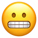 😬-Big Emoji Bazzastyle, Telegram Sticker
