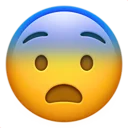 😨-Big Emoji Bazzastyle, Telegram Sticker