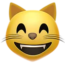 😸-Big Emoji Bazzastyle, Telegram Sticker