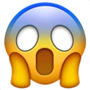 😱-Big Emoji Bazzastyle, Telegram Sticker