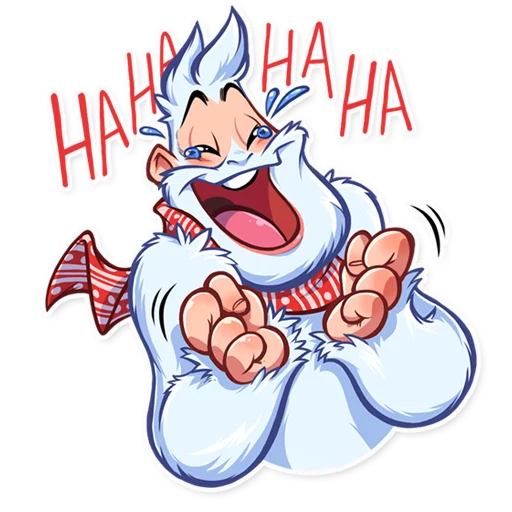 Bigfoot Eddie, telegram sticker