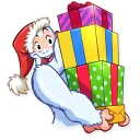 🎁-Bigfoot Eddie, Telegram Sticker
