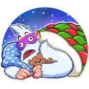 😴-Bigfoot Eddie, Telegram Sticker
