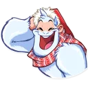 😅-Bigfoot Eddie, Telegram Sticker