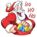 🎅-Bigfoot Eddie, Telegram Sticker
