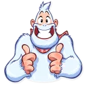👍-Bigfoot Eddie, Telegram Sticker