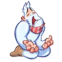 😫-Bigfoot Eddie, Telegram Sticker