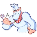 😡-Bigfoot Eddie, Telegram Sticker