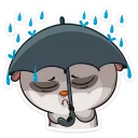 ☂-Bin, Telegram Sticker