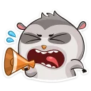 📣-Bin, Telegram Sticker