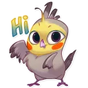 🙂-Berry Bird, Telegram Sticker