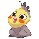 🙃-Berry Bird, Telegram Sticker