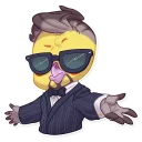 🕶-Berry Bird, Telegram Sticker
