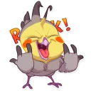 🤘-Berry Bird, Telegram Sticker