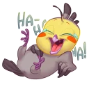 😂-Berry Bird, Telegram Sticker