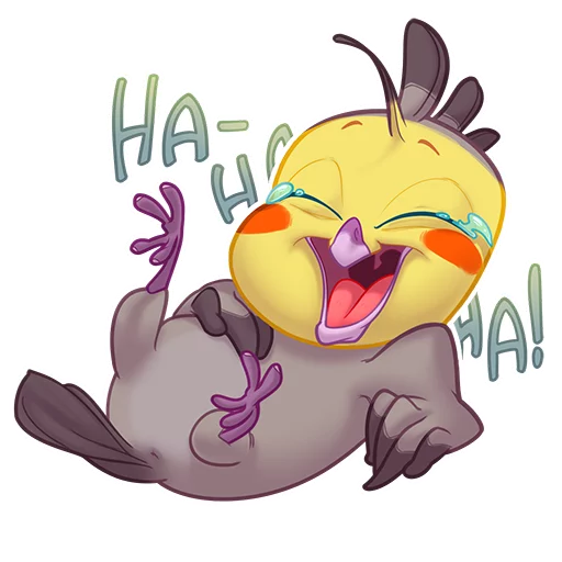 Berry Bird, telegram sticker