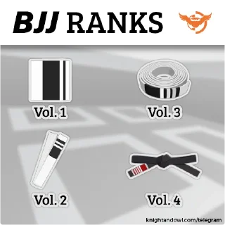 🔟-BJJ Ranks Vol. 4, Telegram Sticker