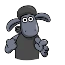 😉-Shaun the Sheep, Telegram Sticker