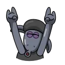 🤘-Shaun the Sheep, Telegram Sticker