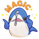 🥄-Blahaj, Telegram Sticker