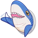 👋-Blahaj, Telegram Sticker