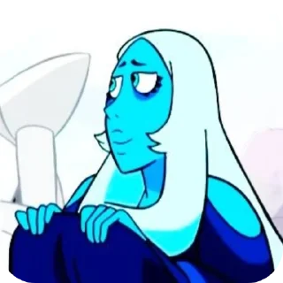 🙂-Blue Diamond • @Earth928B, Telegram Sticker