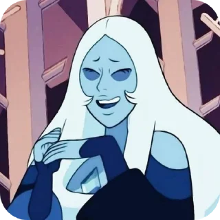 🥰-Blue Diamond • @Earth928B, Telegram Sticker
