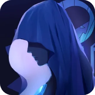 ☹-Blue Diamond • @Earth928B, Telegram Sticker