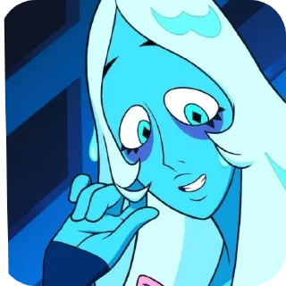 😁-Blue Diamond • @Earth928B, Telegram Sticker
