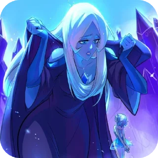🤨-Blue Diamond • @Earth928B, Telegram Sticker