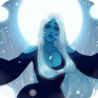 🪐-Blue Diamond • @Earth928B, Telegram Sticker