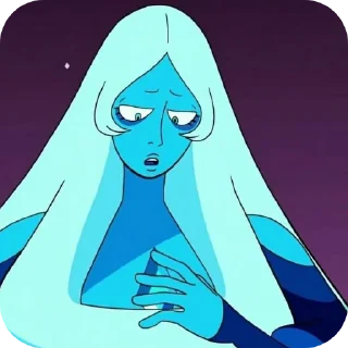 😮‍💨-Blue Diamond • @Earth928B, Telegram Sticker